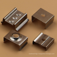 Metal working factory custom sheet metal stamping stainless steel spring clips